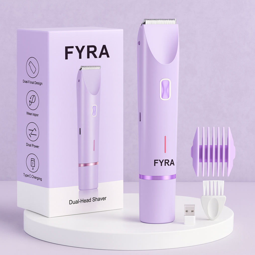 FYRA™ 2-in-1 Electric Razor for Women